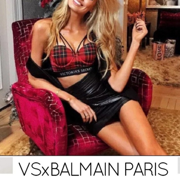 Victoria's Secret Limited Edition Balmain Bra - Picture 7 of 9